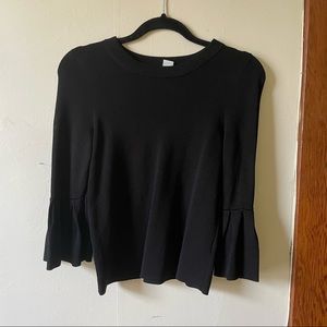 H&M bell sleeved sweater